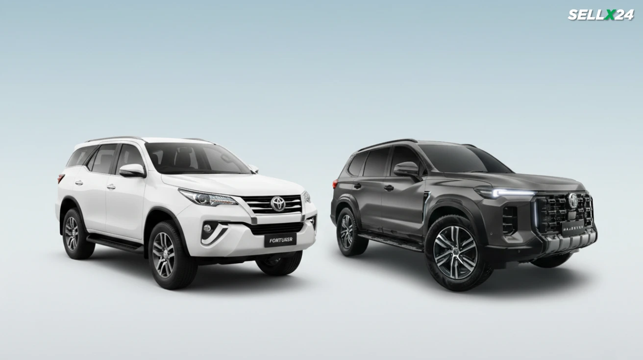 Car Comparison: MG Majestor vs Toyota Fortuner